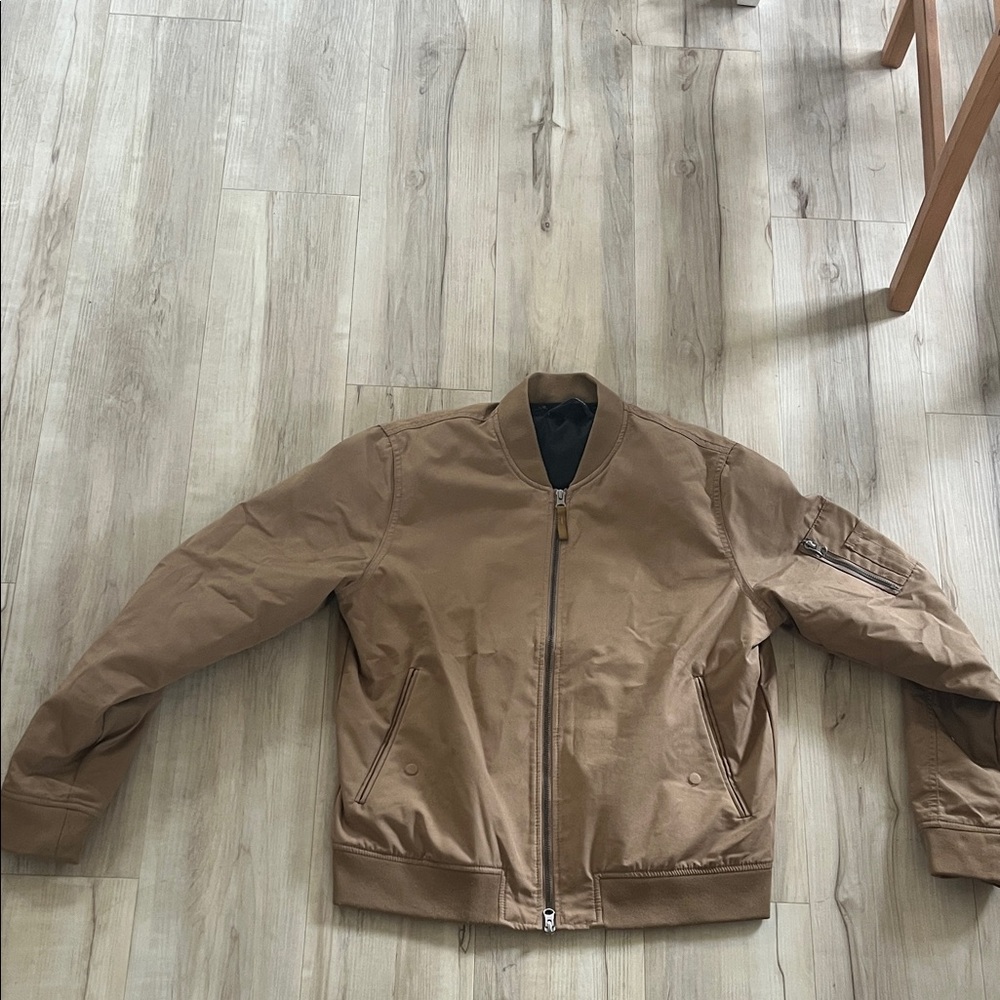 Everlane Men's Brown Bomber Jacket